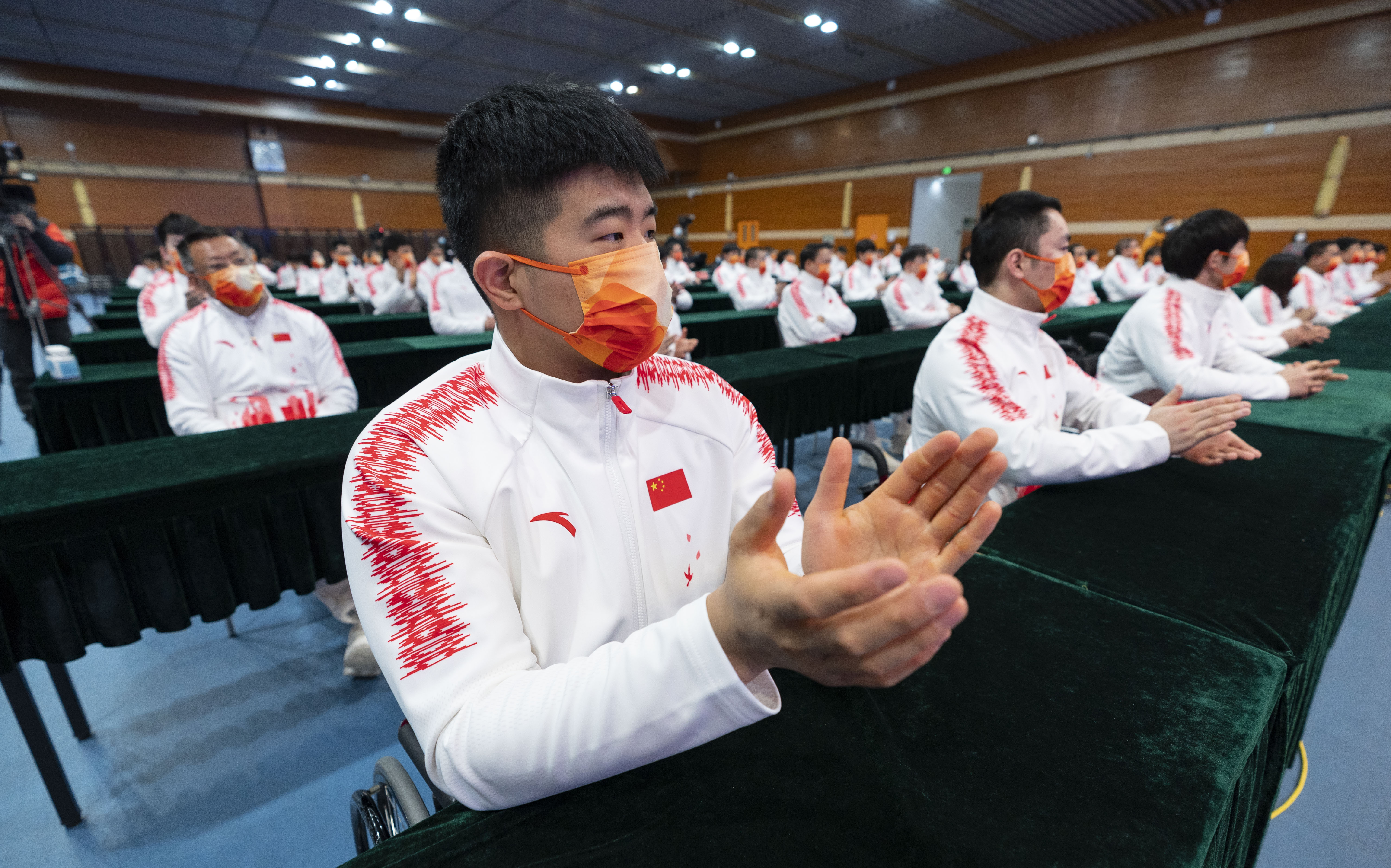 北京冬残奥会中国体育代表团成立