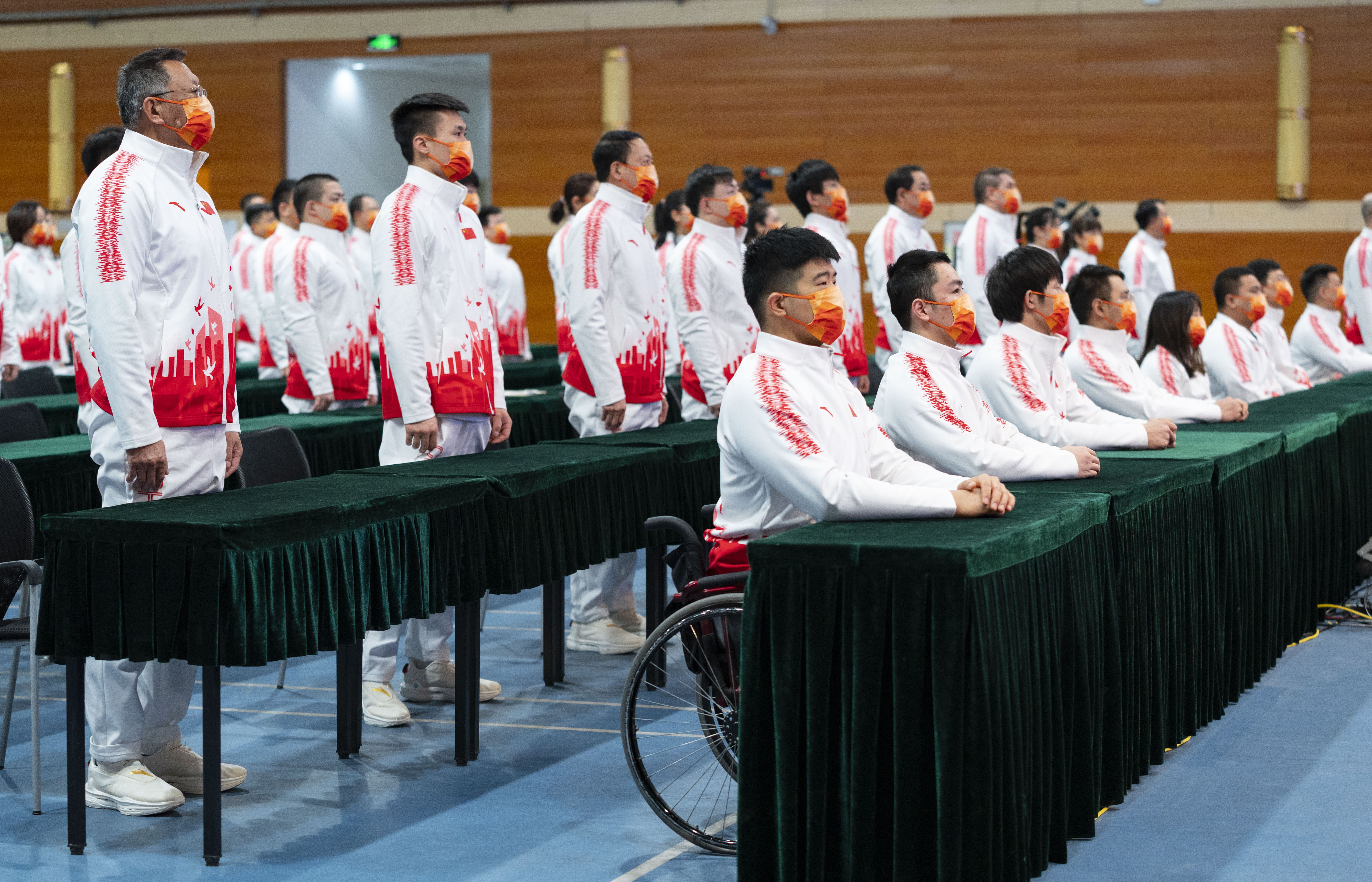 北京冬残奥会中国体育代表团成立