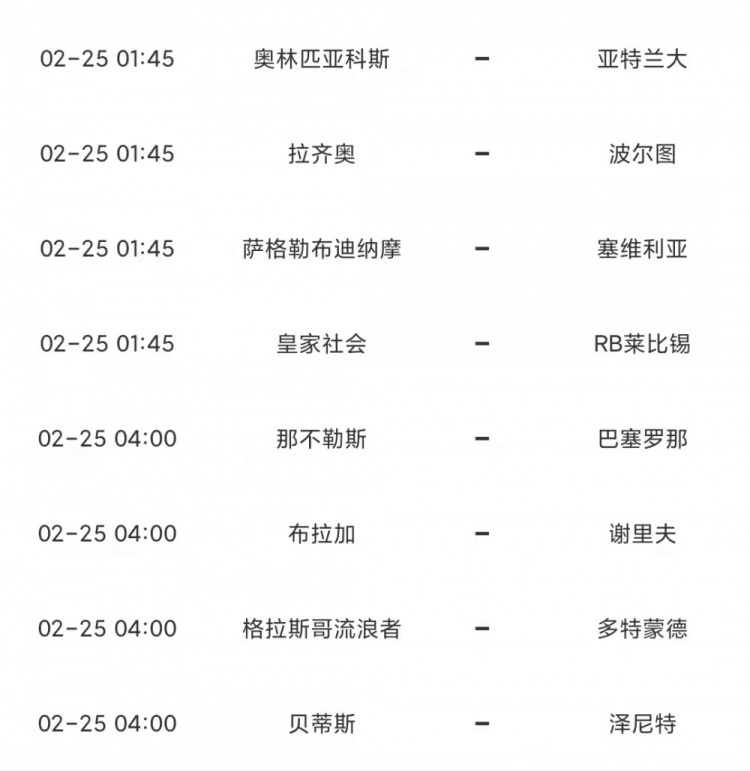 欧联杯16强什么时候踢(官方：欧联杯16强赛抽签将在北京时间2月25日星期五19点进行)