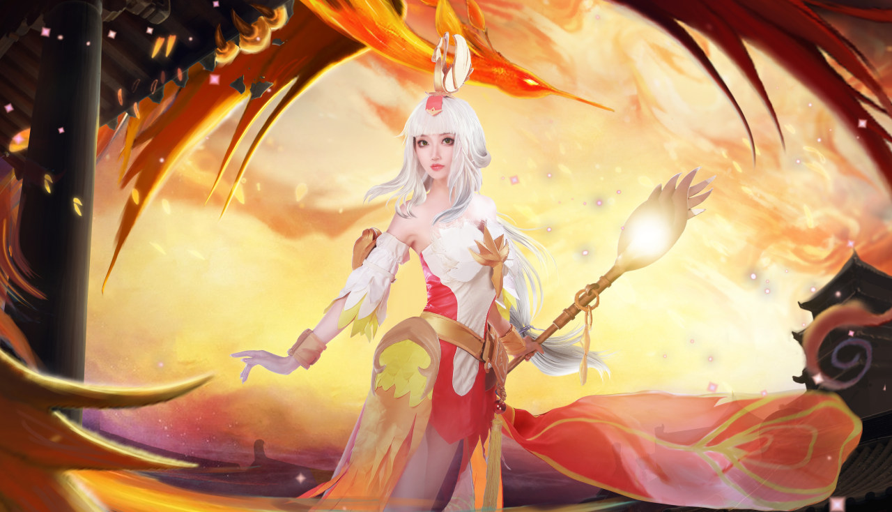 Cosplay王昭君凤凰于飞图鉴(CN:梁月曦Luna)-哪边嗨