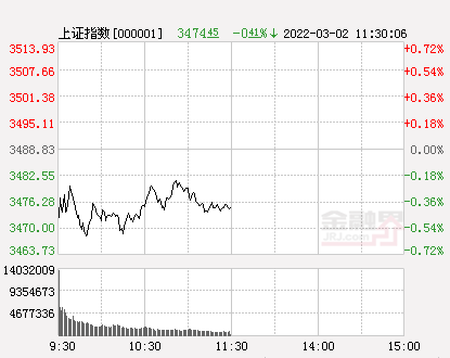 午评：沪指跌0.41%创业板指大跌2%，中俄贸易概念领涨，油气股、铝业股走高