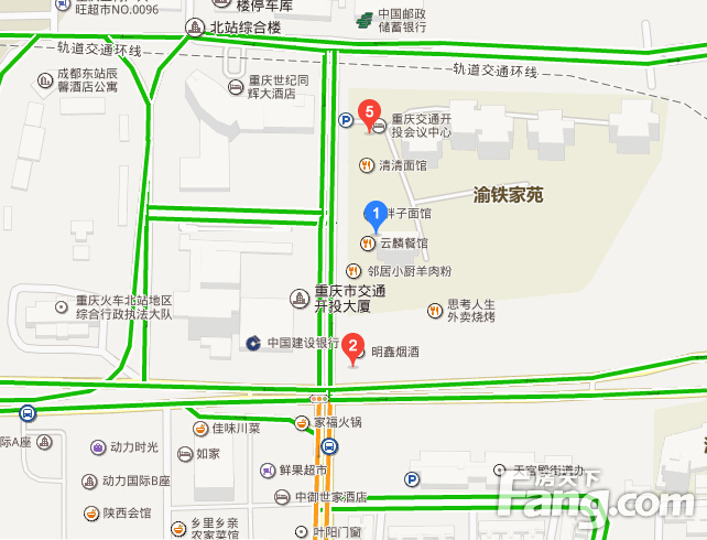 西部汽车城渝铁家苑：繁华都市中的理想居所