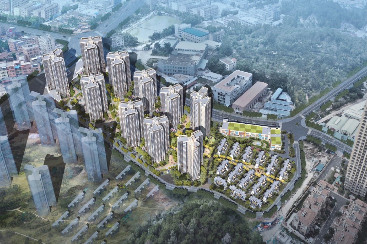 新鲜出炉！帮你搜集东莞桥头楼盘现场的最新美图