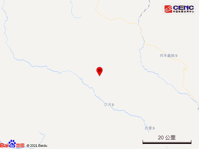 甘肃地震地图(甘肃张掖市肃南县发生5.1级地震)