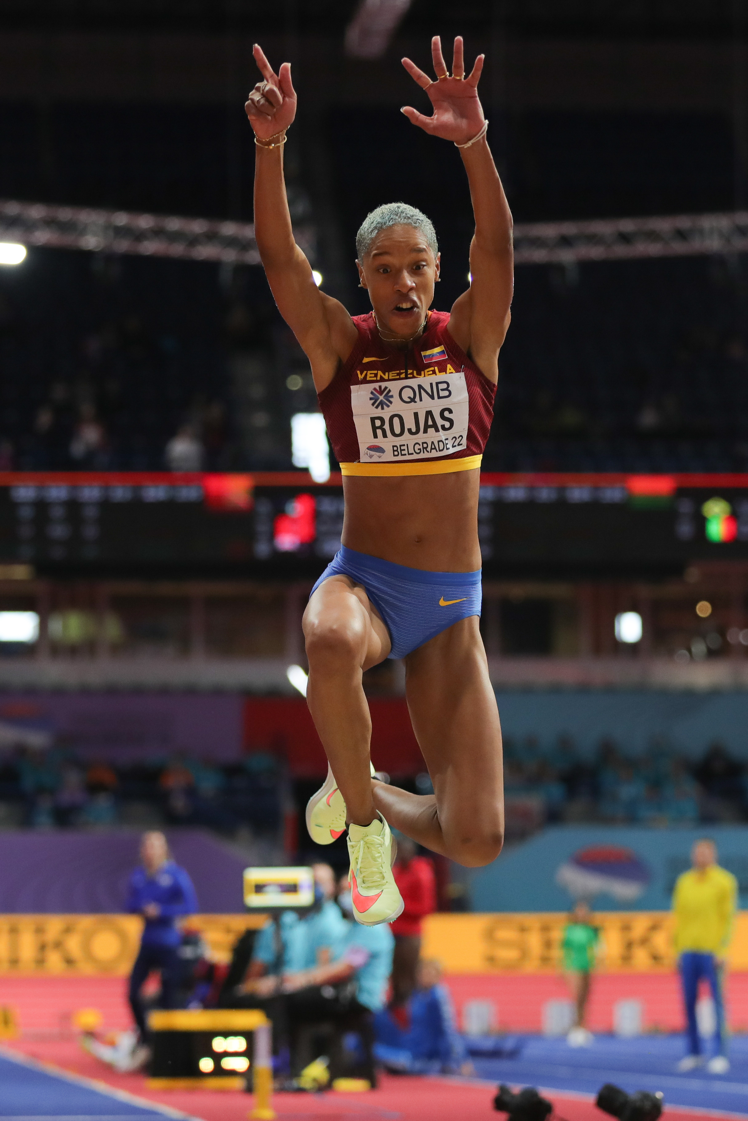 佩德罗索(不满足于女子三级跳远世界纪录，罗哈斯立志要跳过16米)