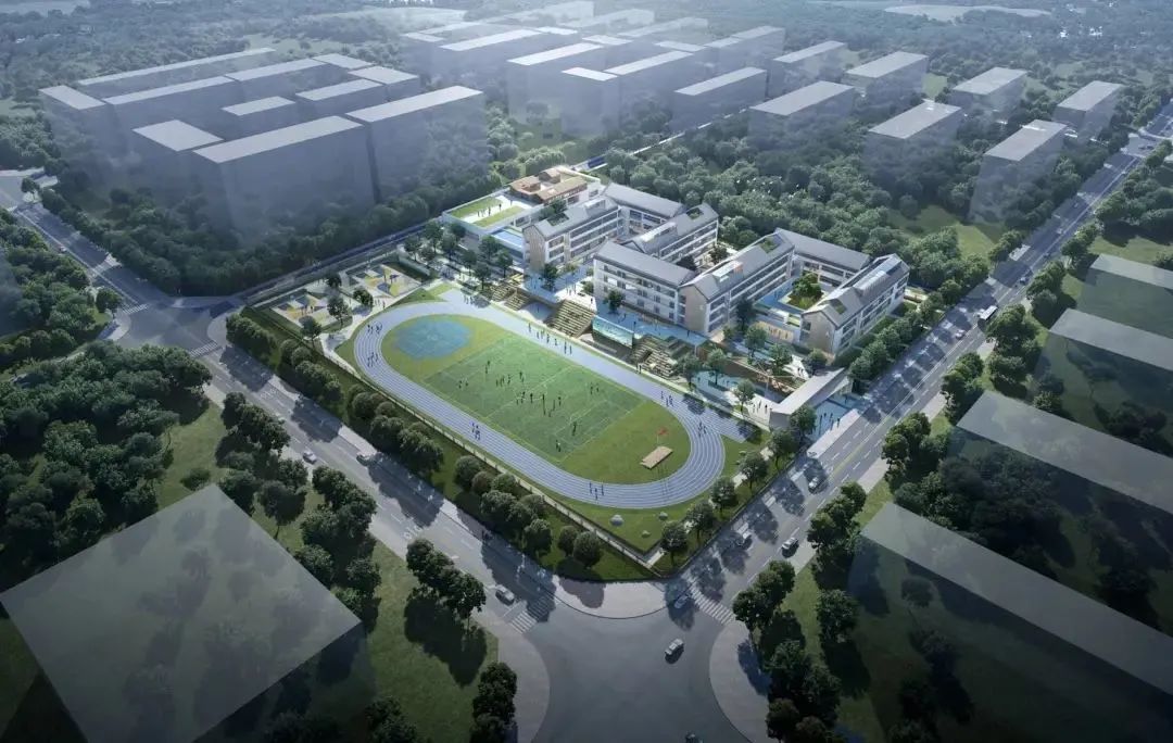 石筍街小學新津校區(qū)學校設計方案出爐(圖1)