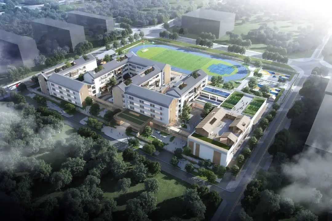 石筍街小學新津校區(qū)學校設計方案出爐(圖2)