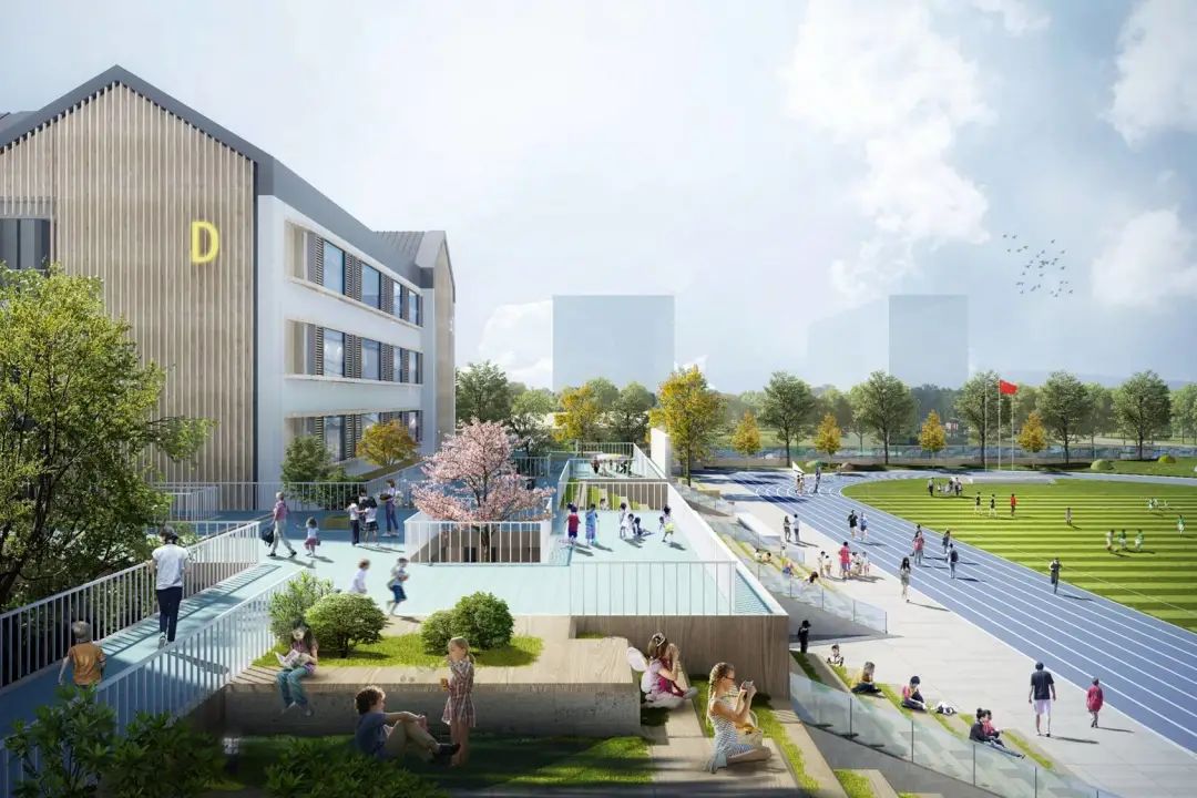 石筍街小學新津校區(qū)學校設計方案出爐(圖6)