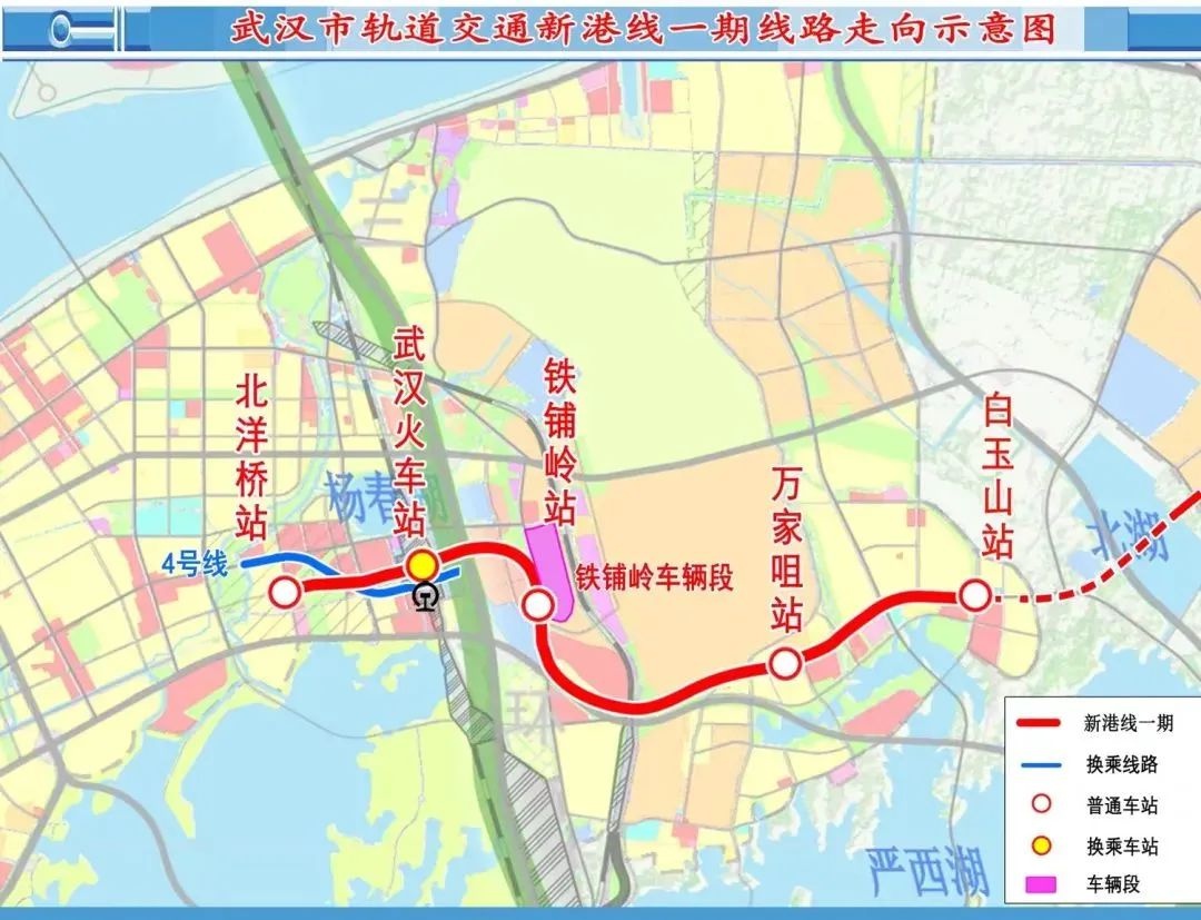 武汉21号线地铁线路图武汉21号线地铁线路图二期规划