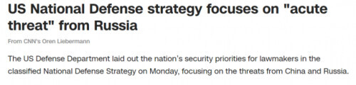 美媒：拜登政府提增加国防预算“对抗中俄”，仍把中国看作“最重要战略竞争者”