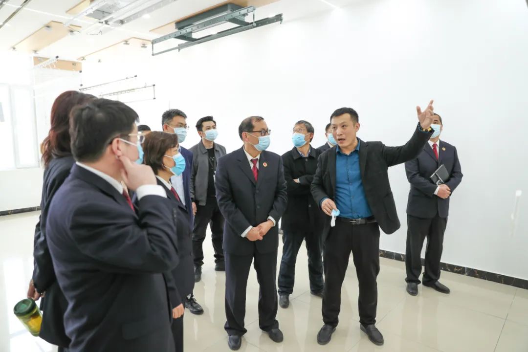 区检察院到济南新材料产业园区调研