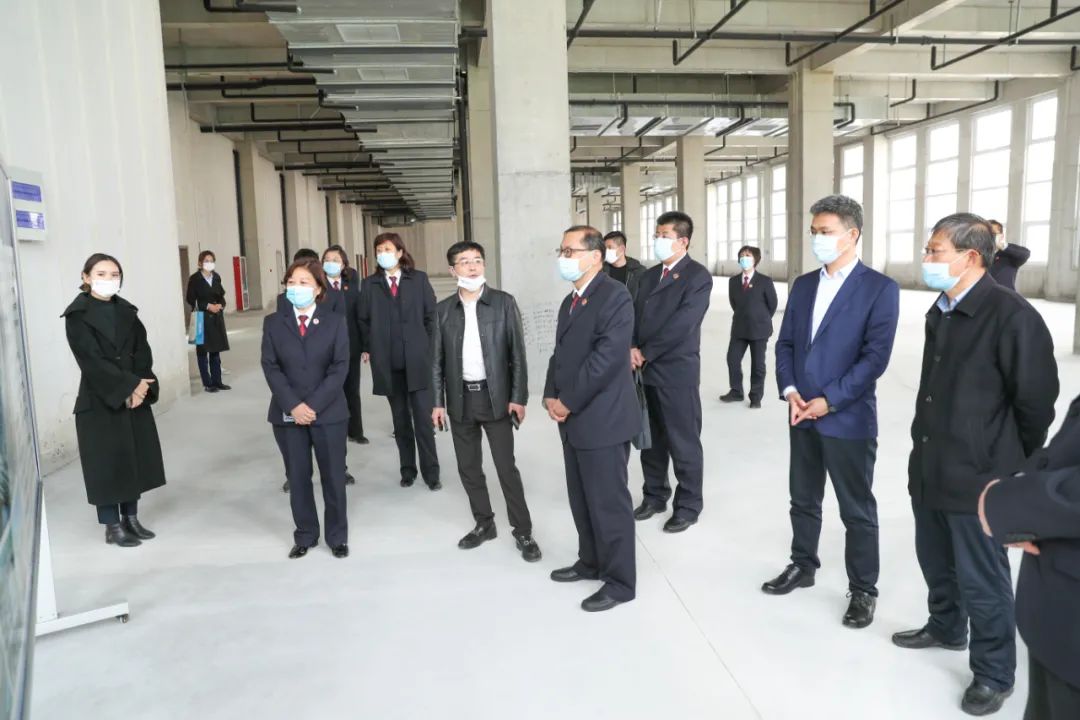 区检察院到济南新材料产业园区调研