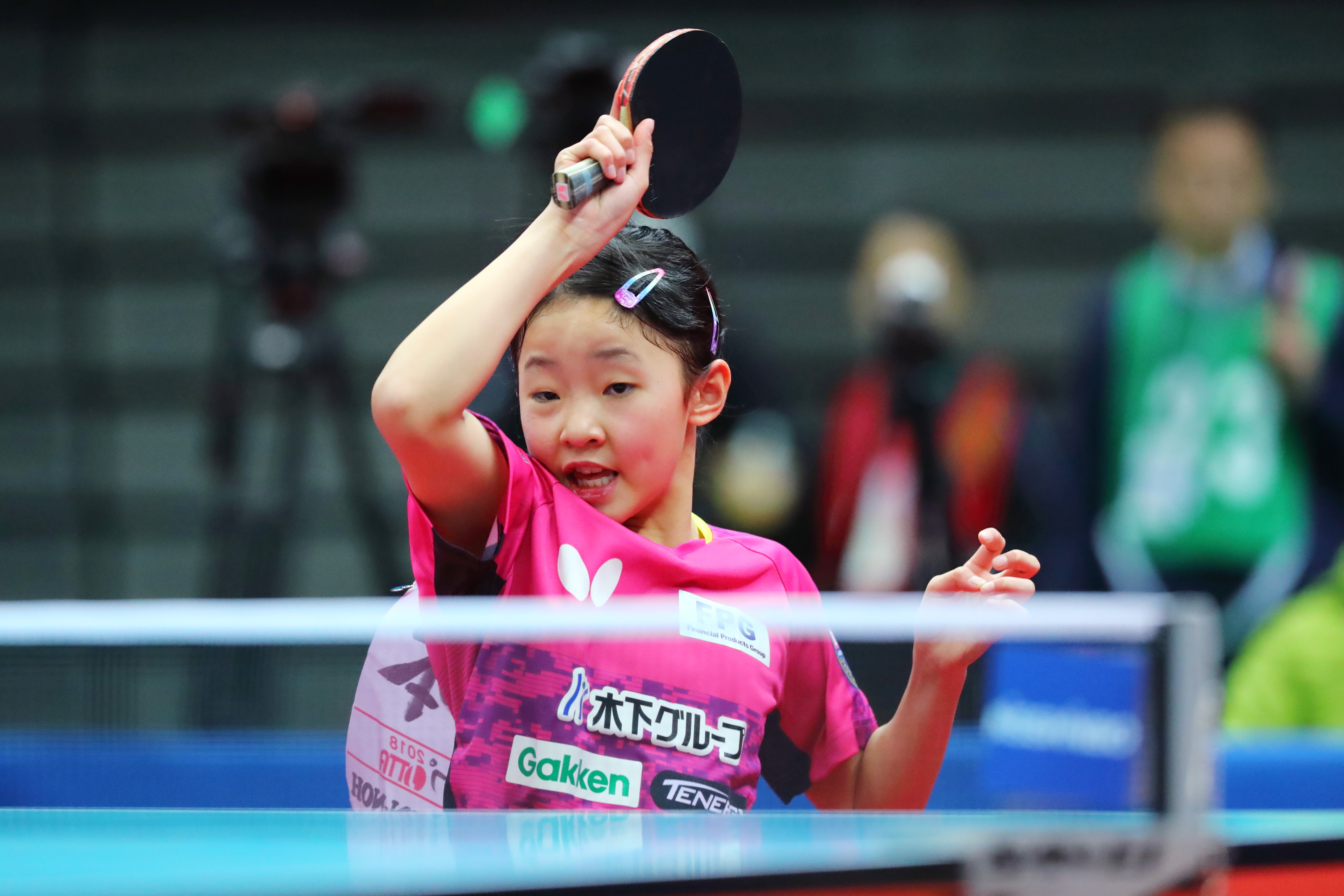 张本美和(13岁张本美和战胜4位中国选手，长大后的她会威胁国乒吗)