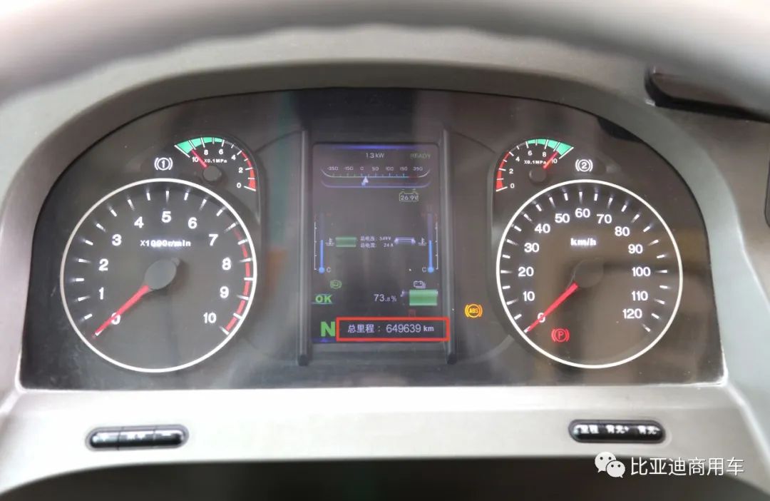 比亚迪纯电动公交车单车行驶里程超64万公里