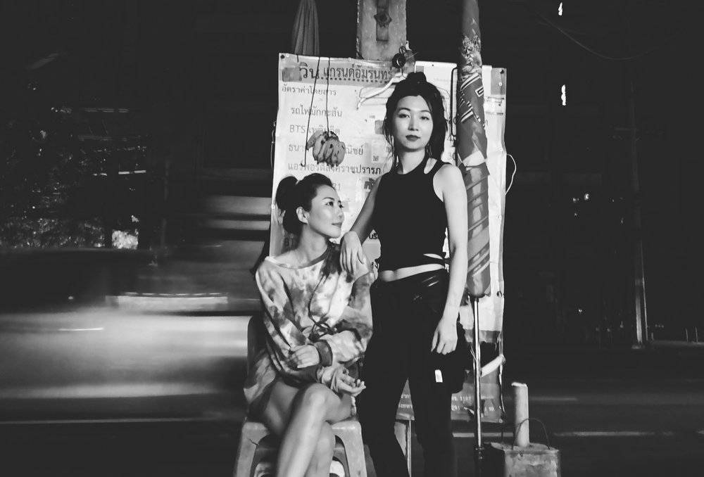 三个中国女孩泰国幻想漂流