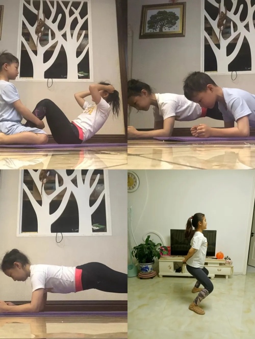 沈陽市實驗學(xué)校旭東小學(xué)居家體育鍛煉掠影(圖17) 沈陽市實驗學(xué)校旭東小學(xué)居家體育鍛煉掠影(圖17)