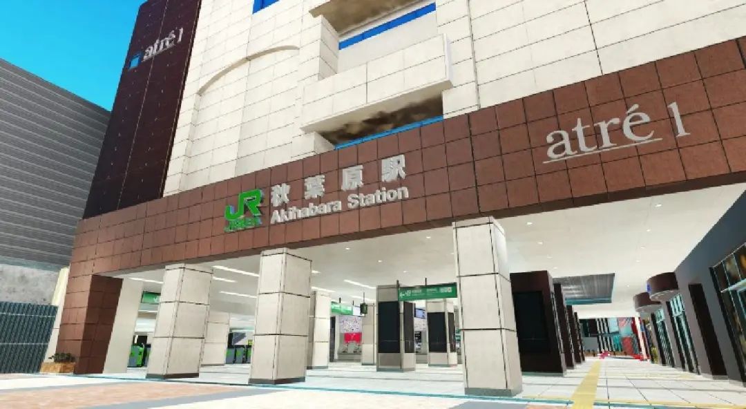 世界首座元宇宙車站“虛擬秋葉原”開放！日均12萬的客流被搬上線