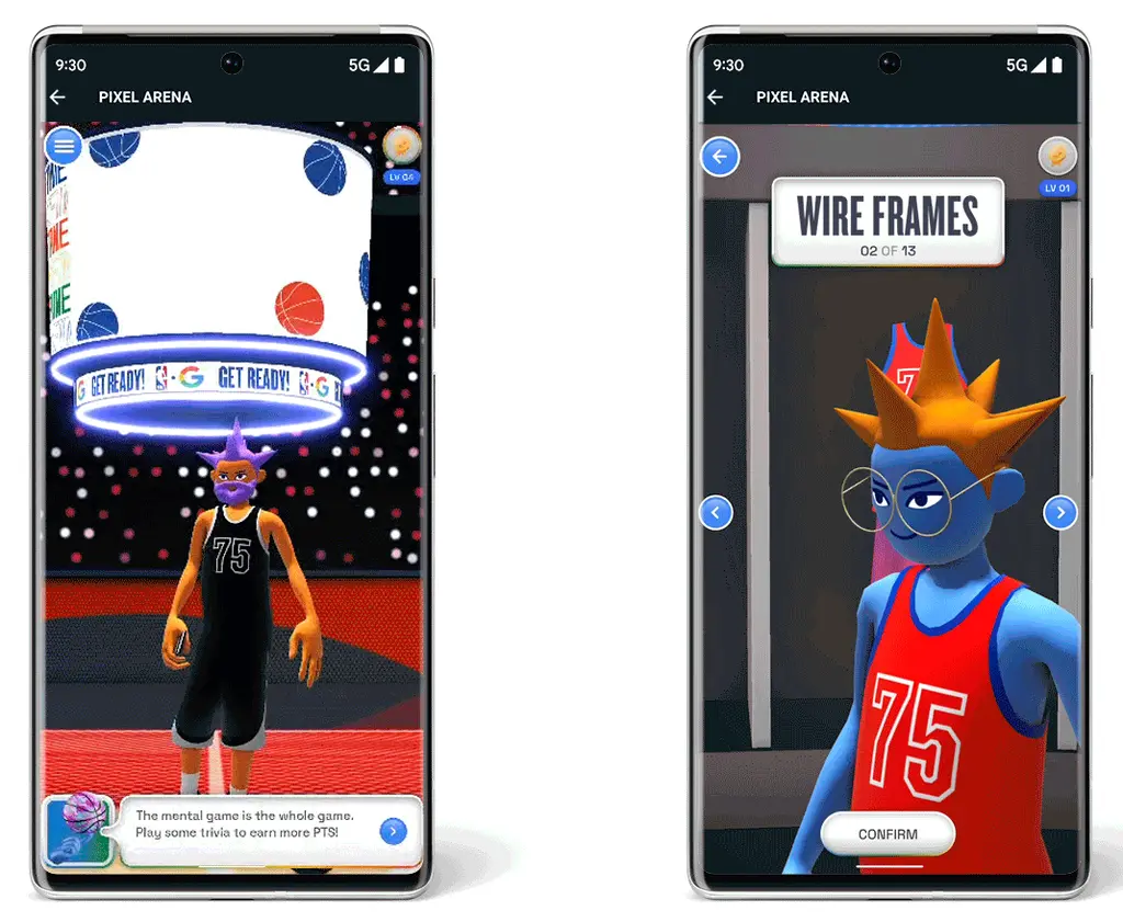 谷歌nba游戏有哪些(NBA和Google携手推Pixel Arena：为球迷提供全新比赛观看体验)