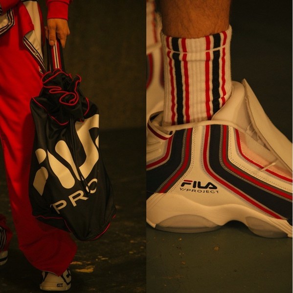 高级运动时装品牌FILA斐乐正式发售Y/PROJECT x FILA联名系列