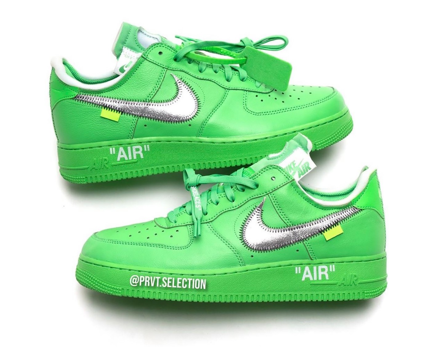 OFF-WHITE 新联名！「绿色艺术馆」AF1 传闻今年发售