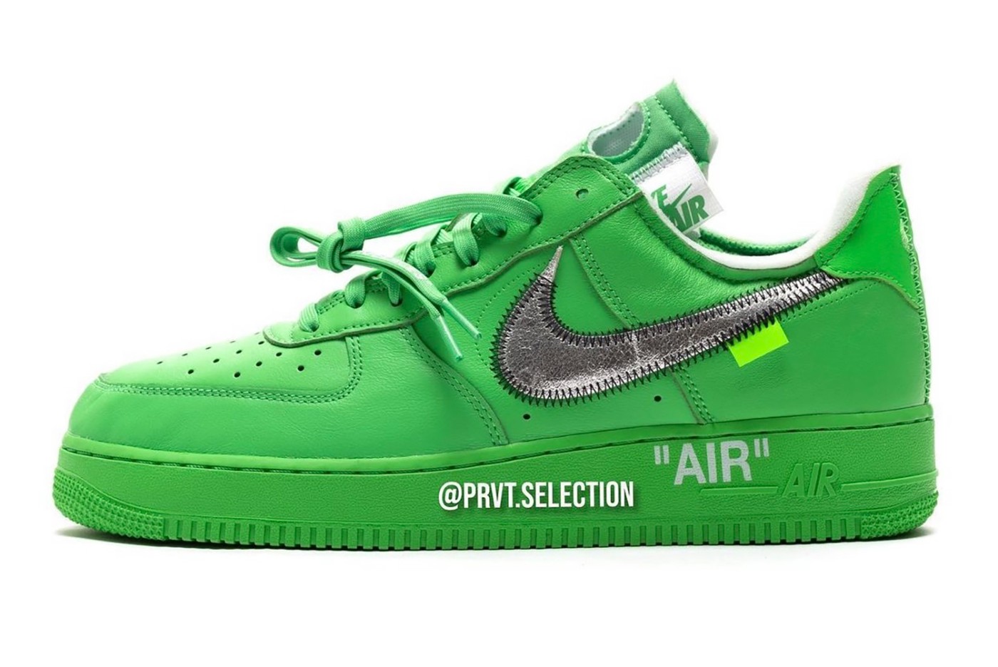 OFF-WHITE 新联名！「绿色艺术馆」AF1 传闻今年发售