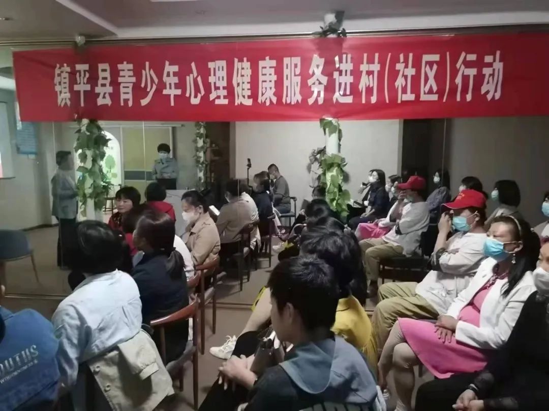 共青团镇平县委开展青少年心理健康服务进村（社区）行动