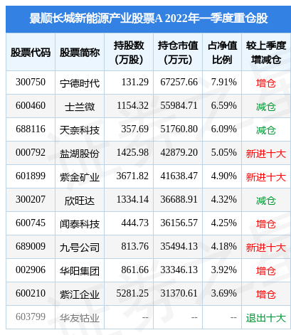 5月11日江淮汽车涨6.02%，景顺长城新能源产业股票A基金重仓该股