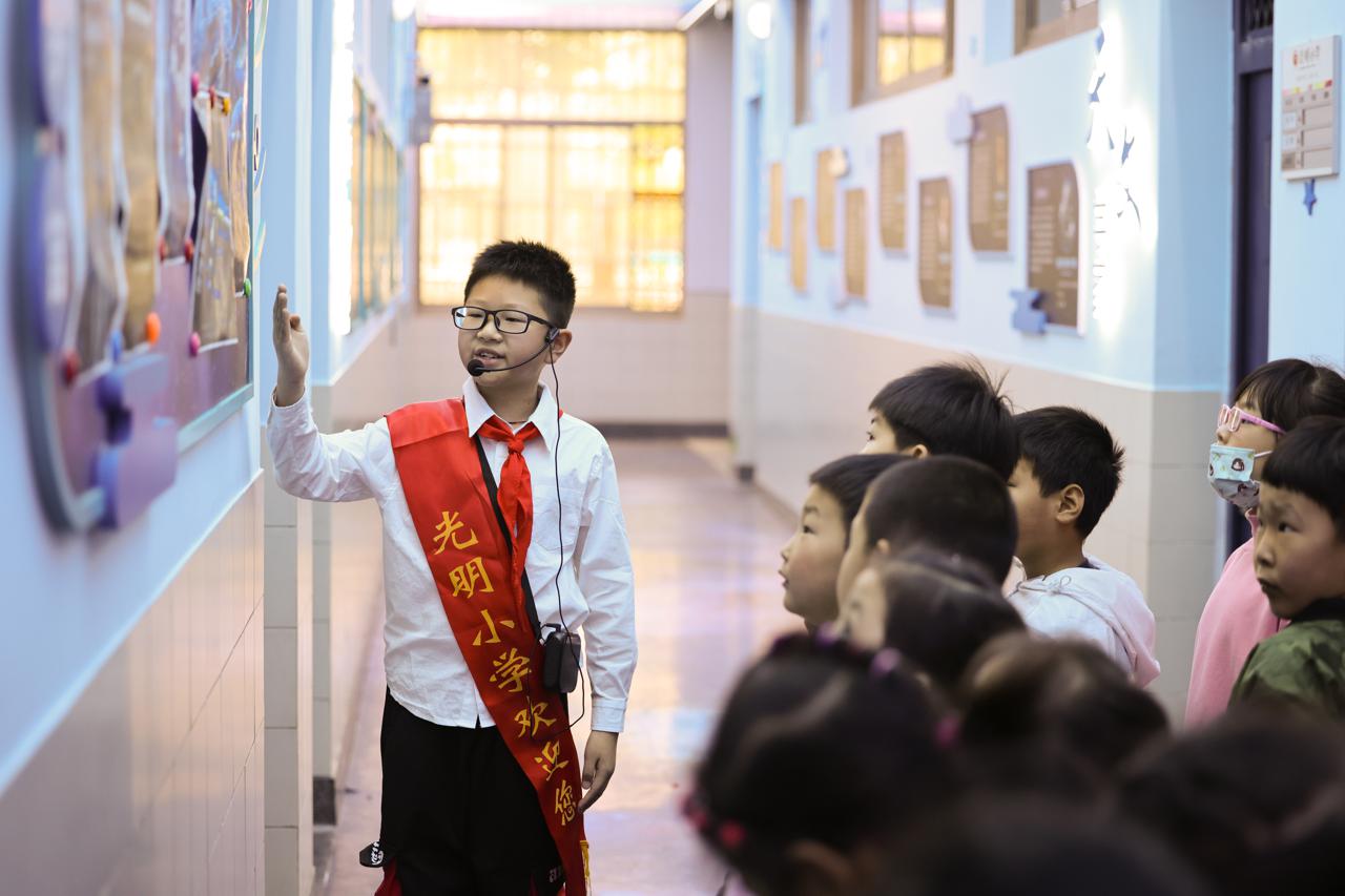 嘉兴市光明小学“校园航天日”游园活动拉开帷幕(图3)