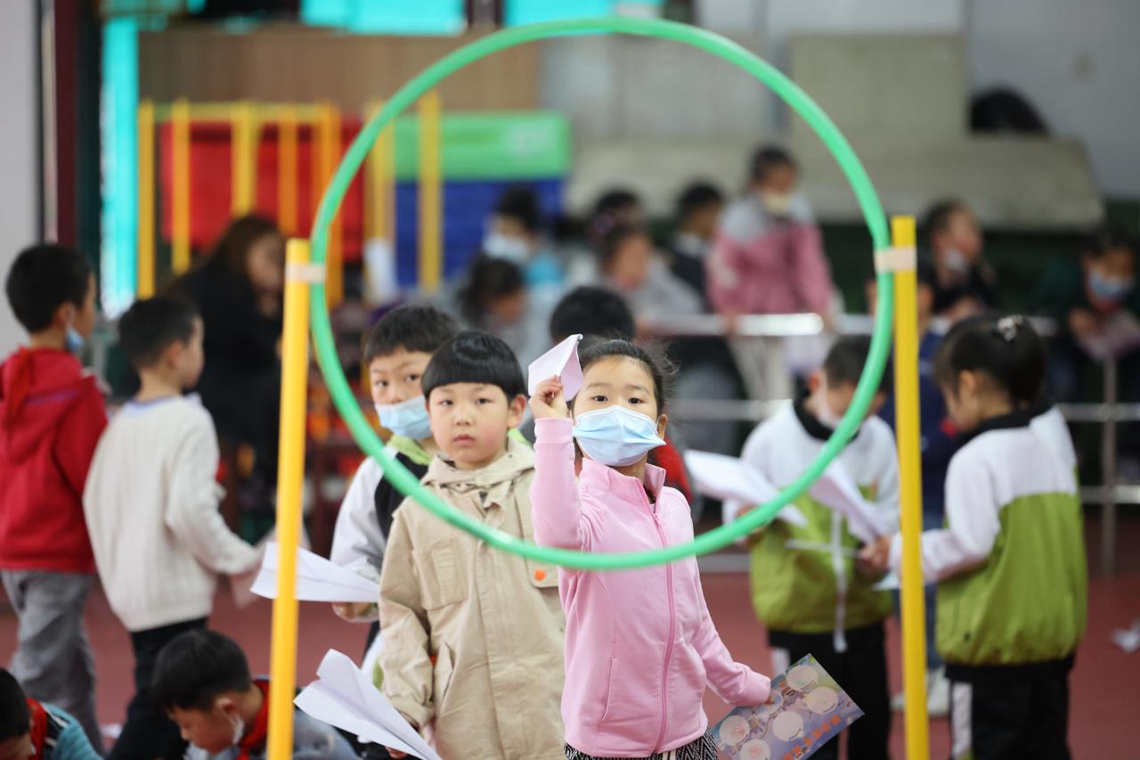 嘉兴市光明小学“校园航天日”游园活动拉开帷幕(图4)