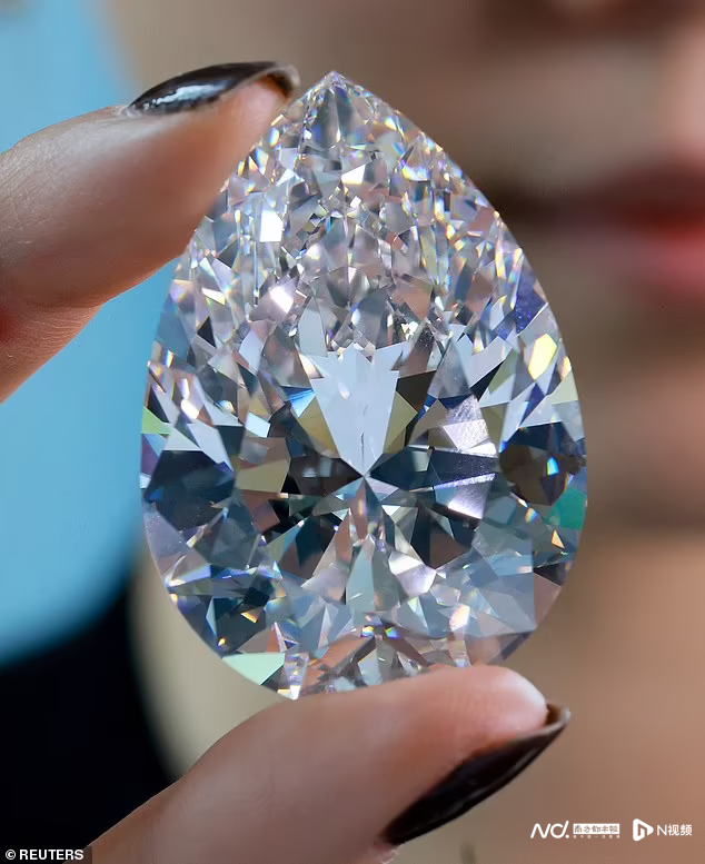 史上最大白钻拍卖：重228.31克拉，估价3000万美元