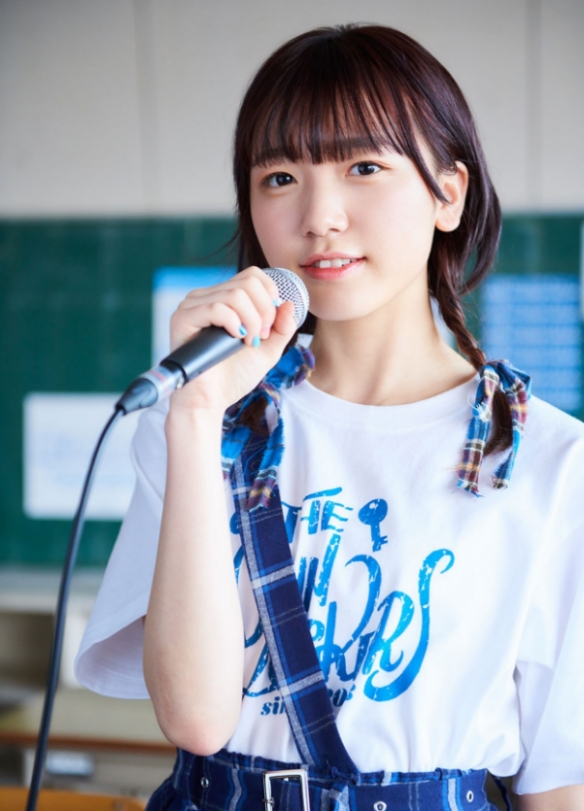清新笑容很动人！气质空灵偶像少女船井美玖美照赏