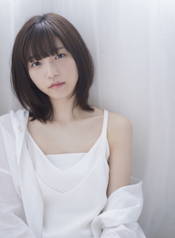 清新笑容很动人！气质空灵偶像少女船井美玖美照赏
