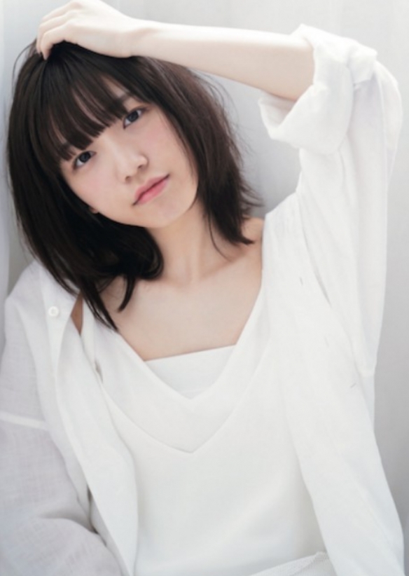 清新笑容很动人！气质空灵偶像少女船井美玖美照赏