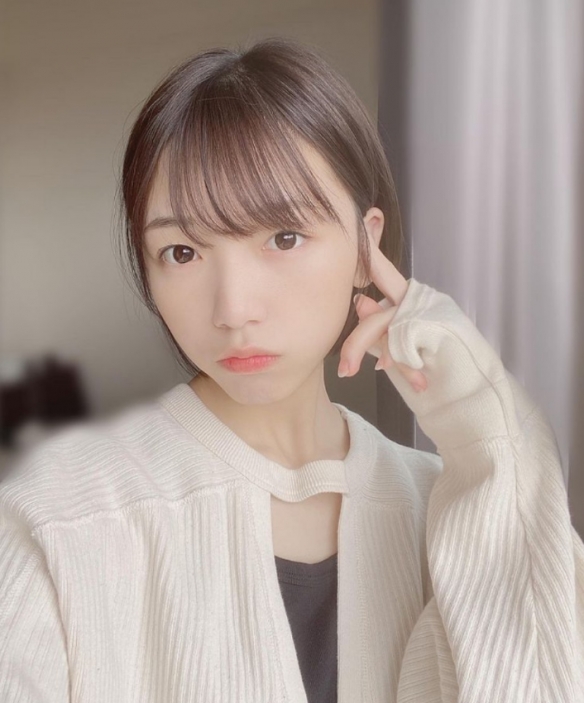 清新笑容很动人！气质空灵偶像少女船井美玖美照赏
