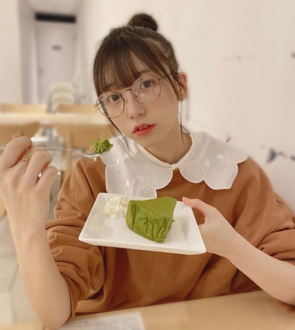 清新笑容很动人！气质空灵偶像少女船井美玖美照赏