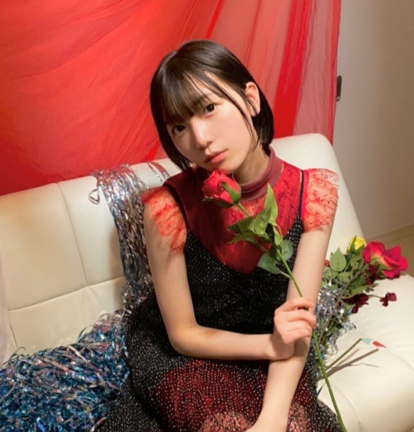 清新笑容很动人！气质空灵偶像少女船井美玖美照赏