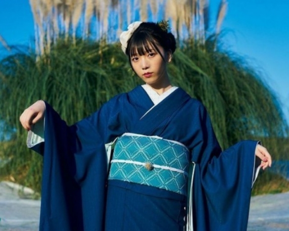 清新笑容很动人！气质空灵偶像少女船井美玖美照赏