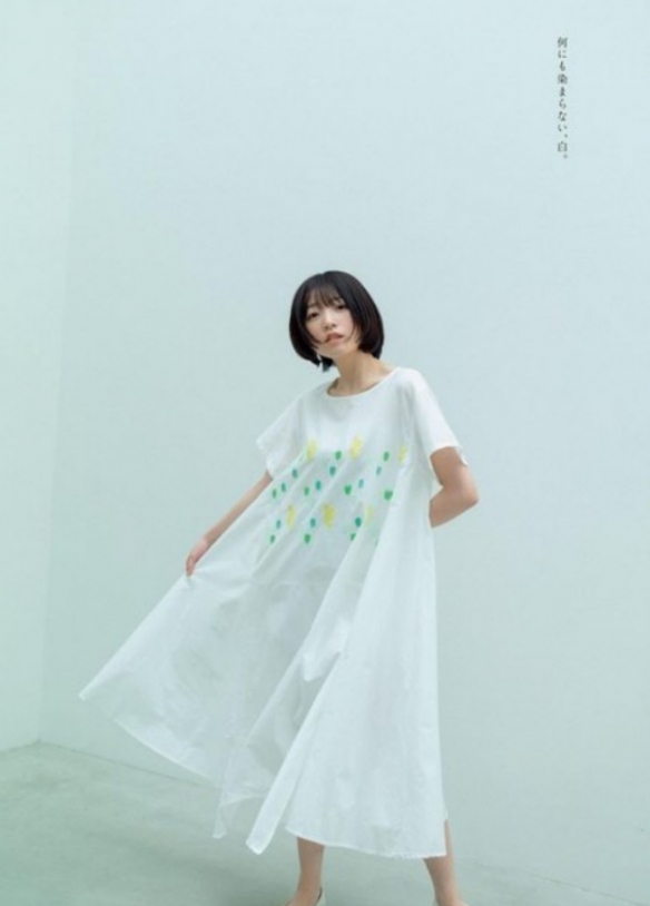 清新笑容很动人！气质空灵偶像少女船井美玖美照赏