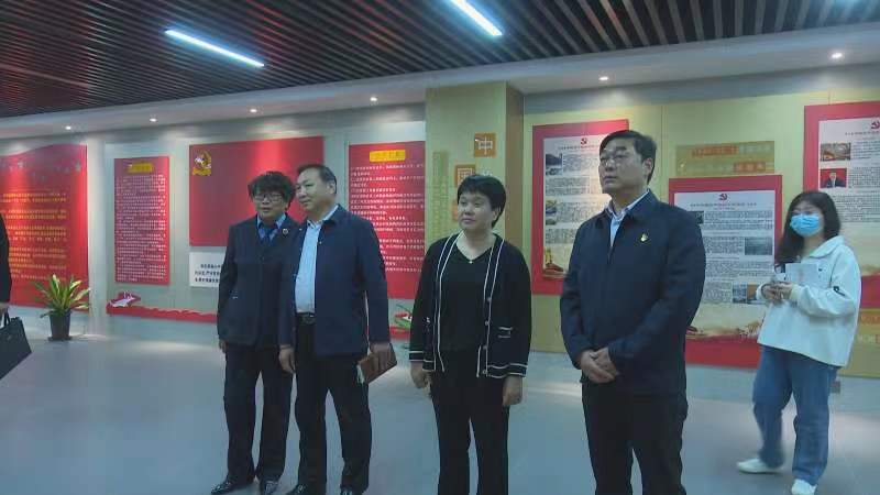 县领导调研检察院党建和党风廉政建设工作