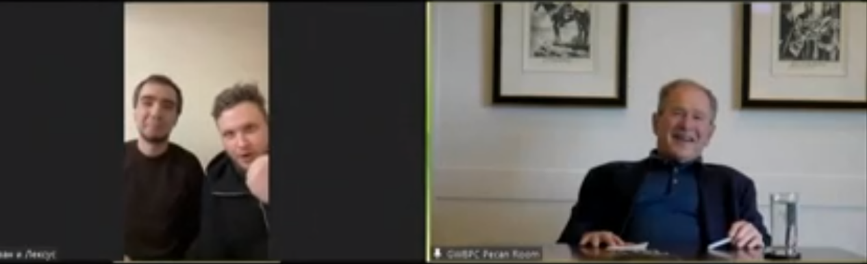 小布什也被骗了？俄媒：“恶作剧二人组”冒充泽连斯基与小布什连线，讨论北约东扩