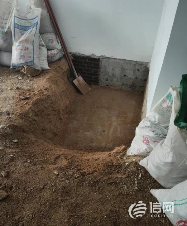 天天3·15|青岛桓竹苑小区无证开挖拟商用地下室，开发商青岛康储实业被责令停工