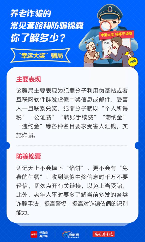 这8个养老诈骗的常见套路和防骗锦囊，你了解多少？