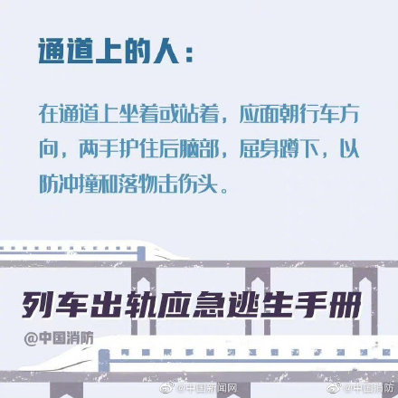 这份列车出轨应急避险手册 希望你知道但永远用不到