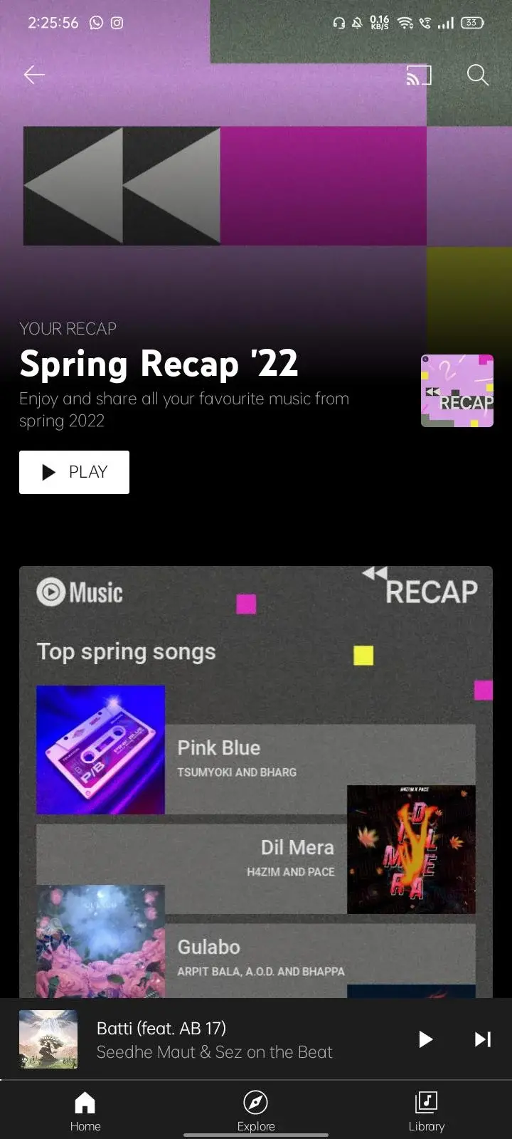 YouTube Music引入季度回顾功能：汇总一季热门音乐信息