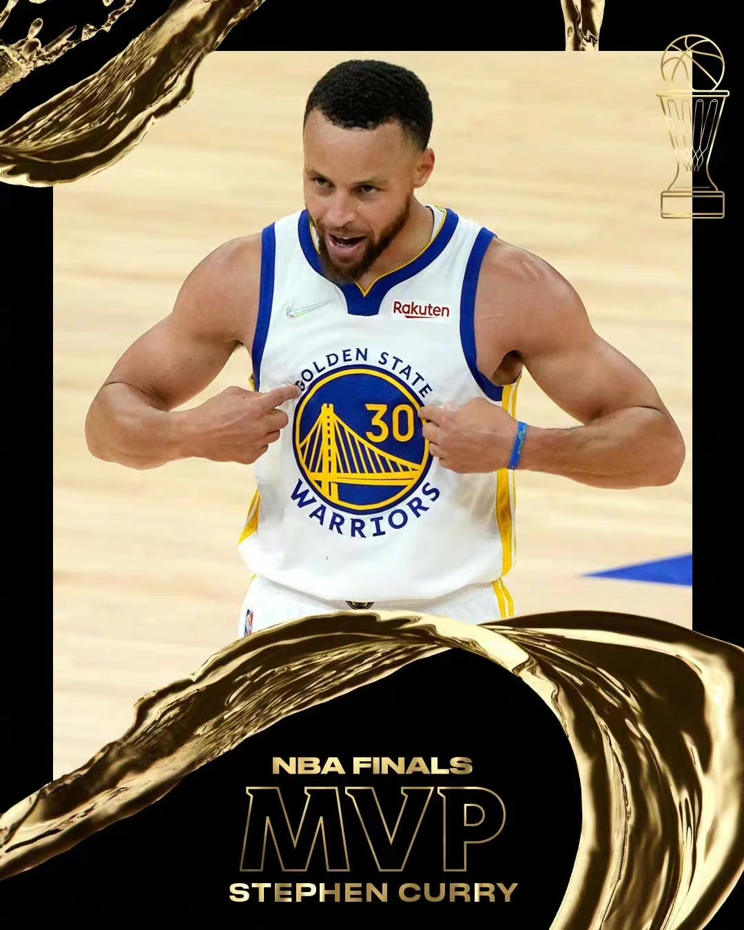 nba有哪些勇士队(勇士队时隔四年重夺NBA总冠军 库里摘得FMVP)