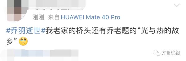 山东籍词作家乔羽病逝，网友：我们是唱着他的歌长大的……