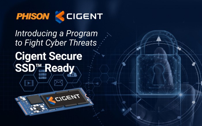 携手Cigent：群联为SSD主控固件引入高级网络安全防护特性