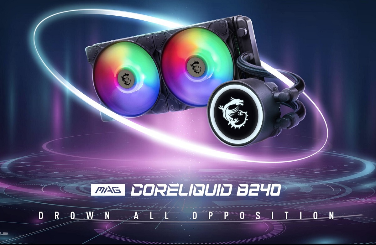 微星发布全新MAG CoreLiquid B系列：入门级一体式水冷散热器
