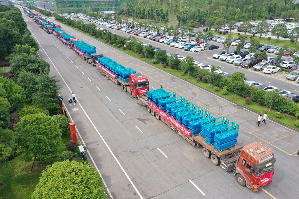 聚焦电动化、国际化，山河智能高空机械设备销全球