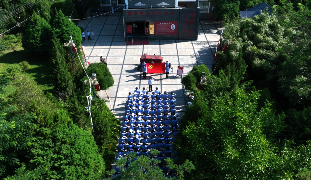 临夏州公安局举行“党旗照我去奋斗”庆祝建党101周年主题党日活动